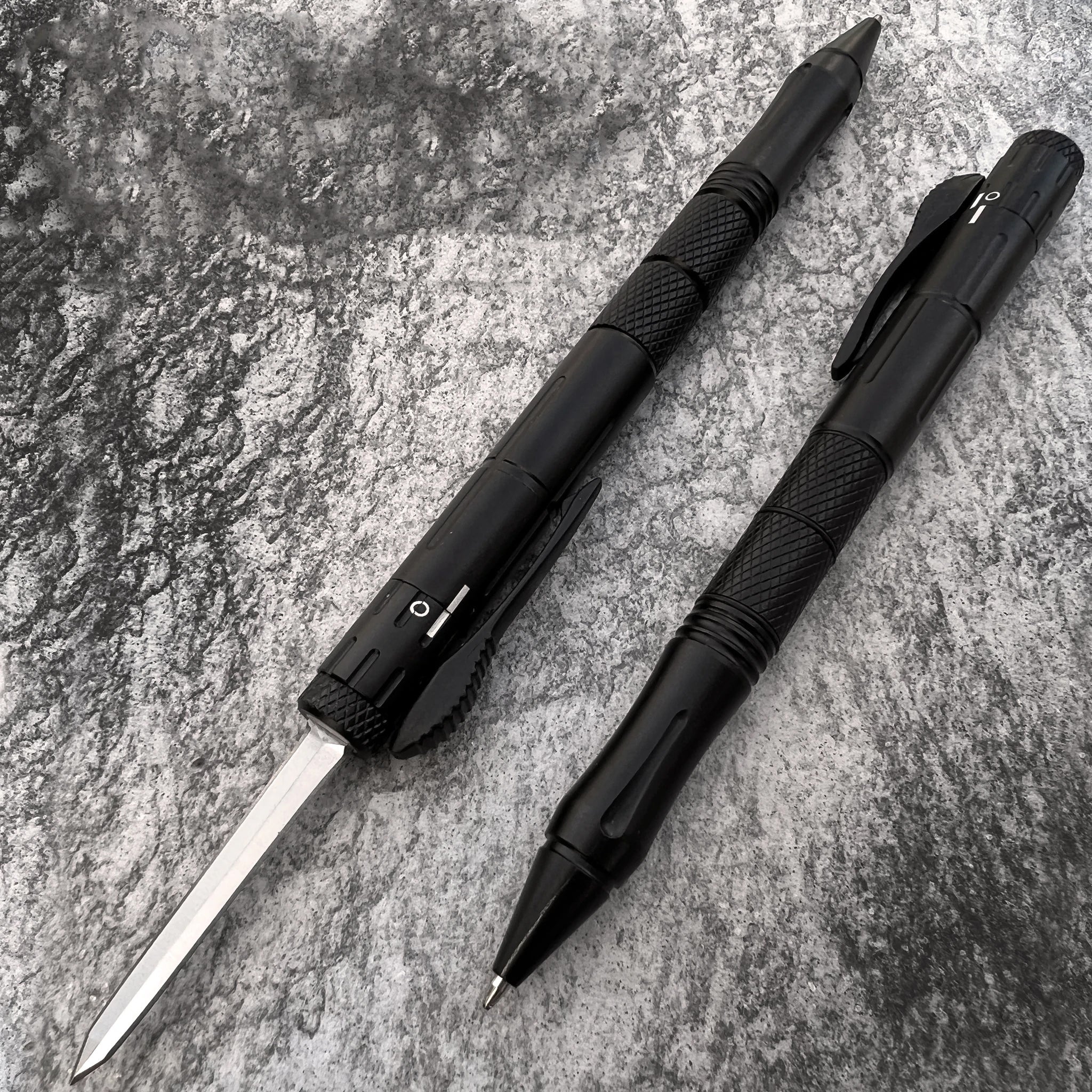 Arkaru TYRANT PEN  It's super snappy, light weight, easy to use and easy to hide!